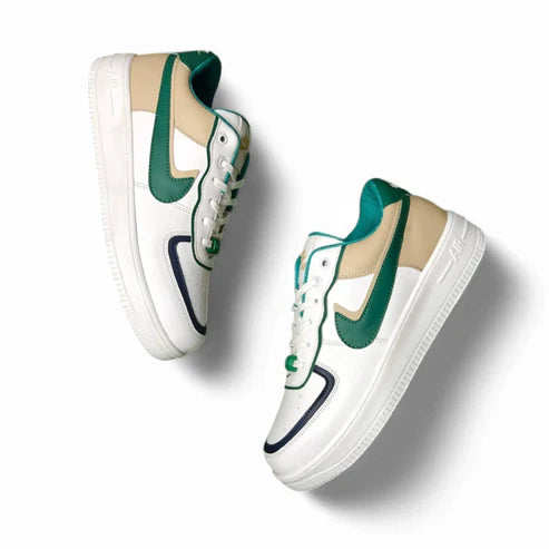 nike airforce 1 teal green