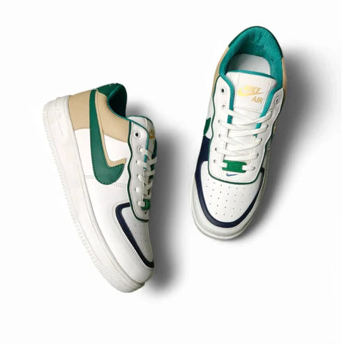 nike airforce 1 teal green